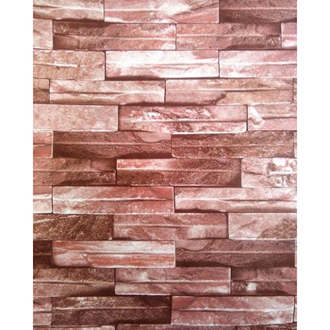 3D BRICK DESIGN VINYL WALLPAPER - WJ208-3