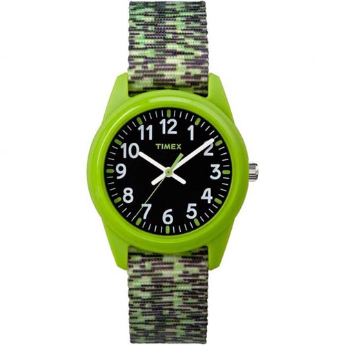 TIMEX T7C119 KID'S TIME MACHINES ANALOG NYLON STRAP WATCH